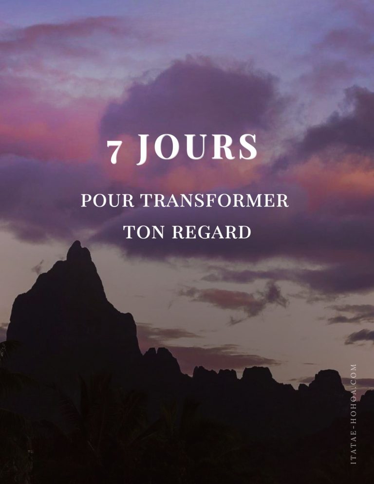Couverture Freebie- 7 jours pour transformer ton regard